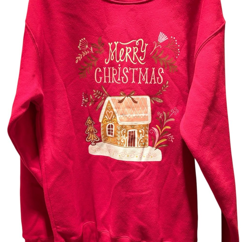 Red Crew & Scoop Necks Sweater